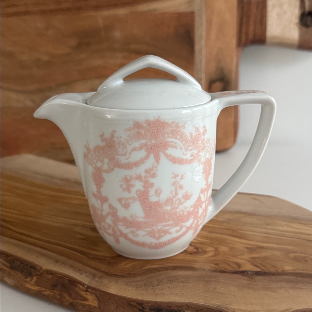 Eschenbach Porcelain Small Vintage Tea Pot Upcycled Made in Germany